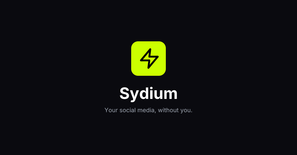 Sydium screenshot